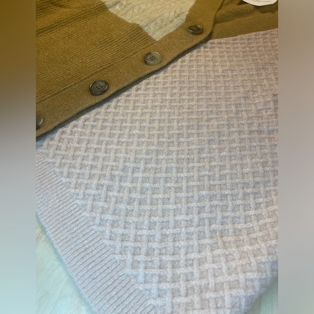 Colorblock Cardigan Sweater - Picture 13 of 13